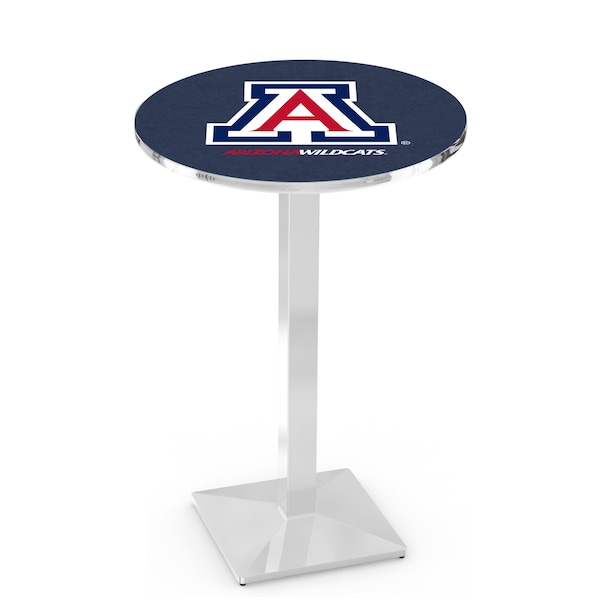 42" Chrome Arizona Pub Table